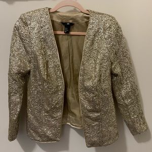 H&M Sequin Blazer Jacket